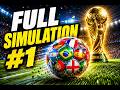 2026 World Cup Full Tournament Simulation 1! (Marble Soccer) #worldcup2026 #footballsimulation