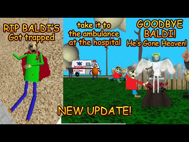 Goodbye Baldi's! |Baldi's Trap out Of Control [Baldi's Basics Mods Decompiled] class=