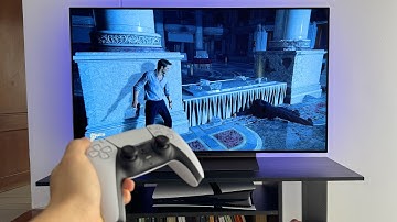LG OLED C4 + Uncharted 4 PS5 Pro Gameplay 4K 120hz HDR