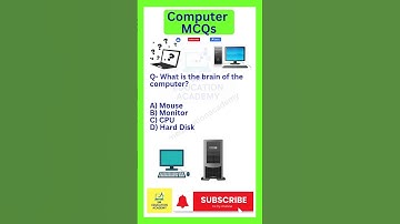 What Is the Brain of the Computer? | Computer MCQ #5 | Computer Basics #Shorts