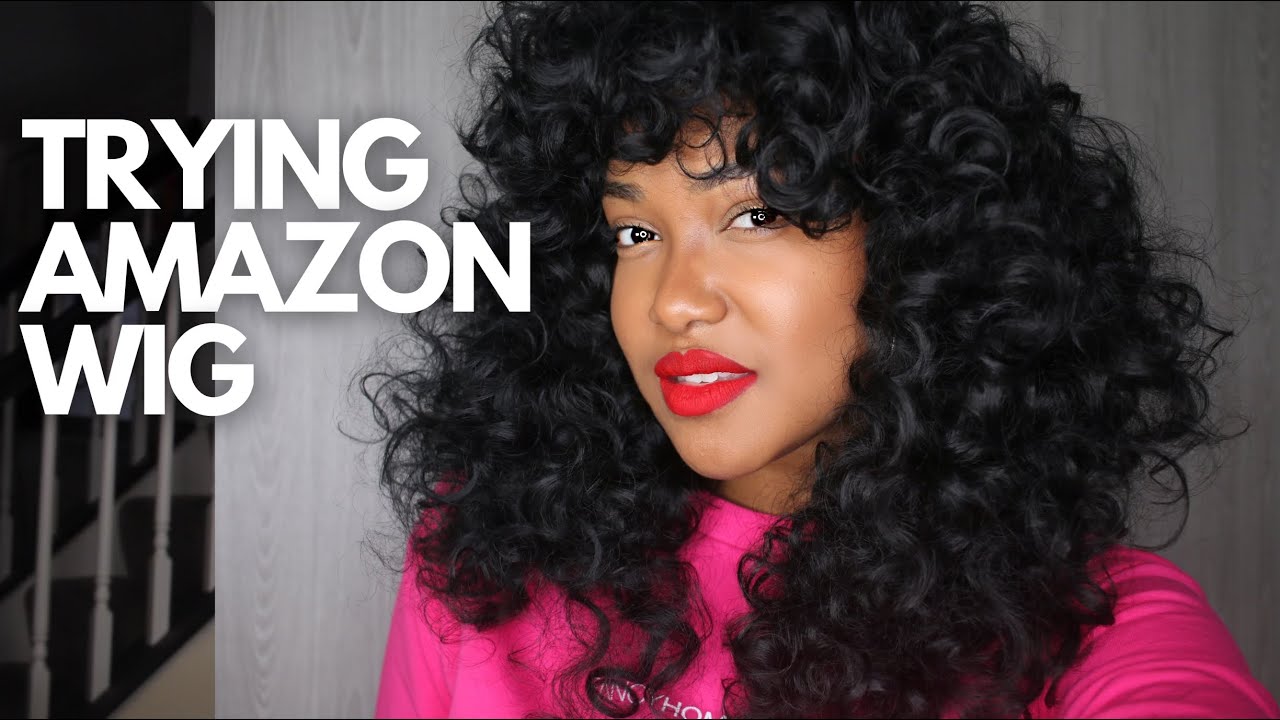 Trying Amazon Wigs How to Style Amazon Wig amazonwigs YouTube