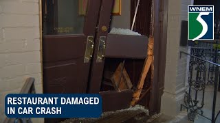 Car crashes into Jake's Old City Grill