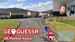 Can I beat my UK Pefect Score Time? - GeoGuessr