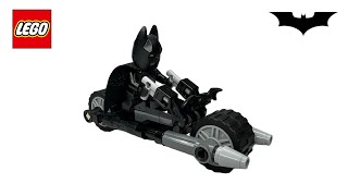 LEGO® Batman™ Magazine Nr. 25 – Batcycle™ Batpod Mini – Speed Build Review 4K screenshot 5