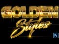 Adobe Photoshop Tutorial 2019 | Gold Text Effects Styles for Logos & Party Club Event Flyers