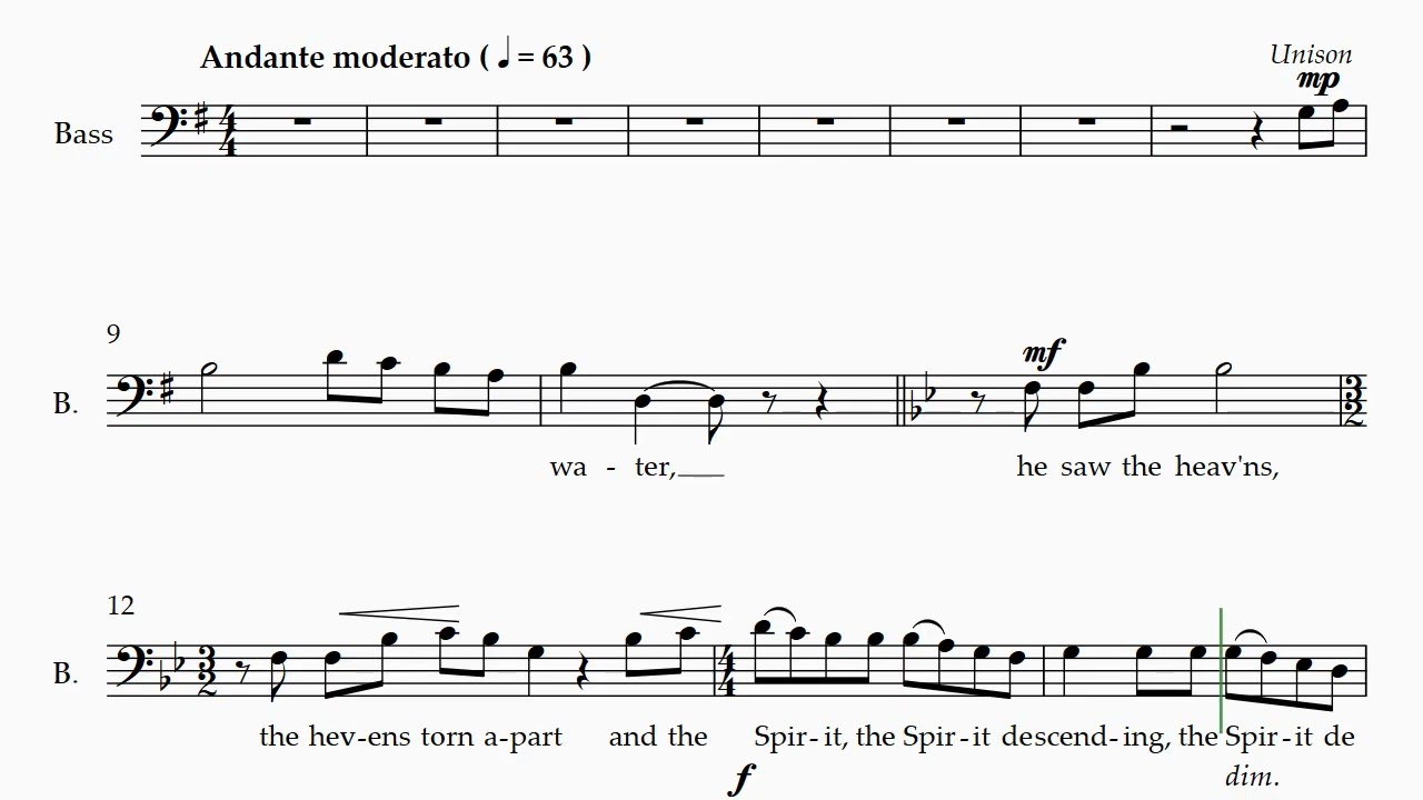 My Son the Beloved BASS