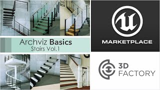 UE4 stairs Assets