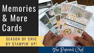 Season of Chic Workshop Series Part 7 - Texture Chic Memories & More Cards by Stampin’ Up!