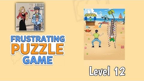 Frustrating Puzzle Game Level 12 walkthrough solution