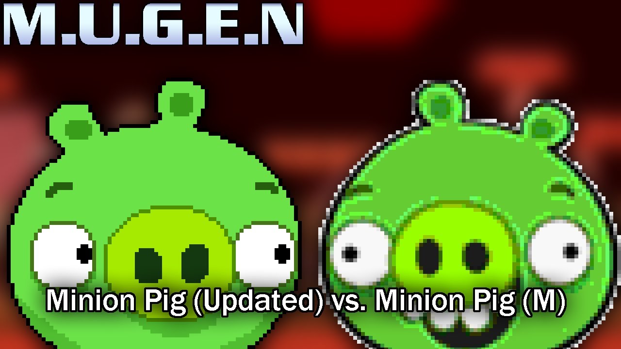 DXG705 Mugen: Minion Pig (Updated) vs. Minion Pig (M)
