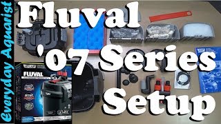 Fluval 07 Filter: How To Setup Install & Prime | 107 207 307 407