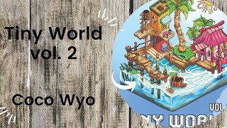 Tiny World Vol.2 - Coco Wyo //Adult Colouring Book Flip Through