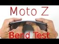 Worlds THINNEST Smartphone BEND TEST - Moto Z