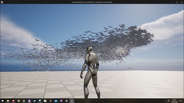 A flock of 10,000 seagulls #ue5 #niagara