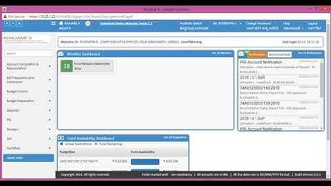 Processing of ZP accounts Khajane-2 PRI||Khajane2