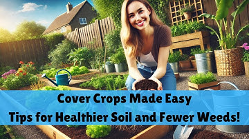 Cover Crops Made Easy: Tips for Healthier Soil and Fewer Weeds!