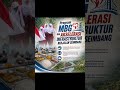 MBG dan infrastruktur berjalan seimbang.