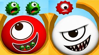 🤣 Hungry Balls - Gameplay Walkthrough Level 90 to 93.
