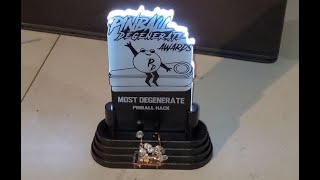 I won Most Degenerate Pinball Hack at the Degenie Awards!!!