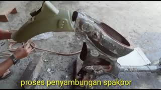 Video modifikasi Rangka honda c70 mini /clasik
