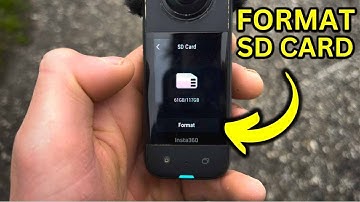 How to Format SD Card in Insta360 X3 (2 Ways)