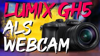 GH5 als WEBCAM via USB | Lumix Webcam Software Beta | STREAMING mit PANASONIC OHNE DONGLE