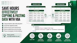 Save Hours Effectively Copying and Pasting Data with VBA