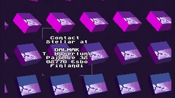 Stellar - 40k Intro (Amiga Demo - 1993)