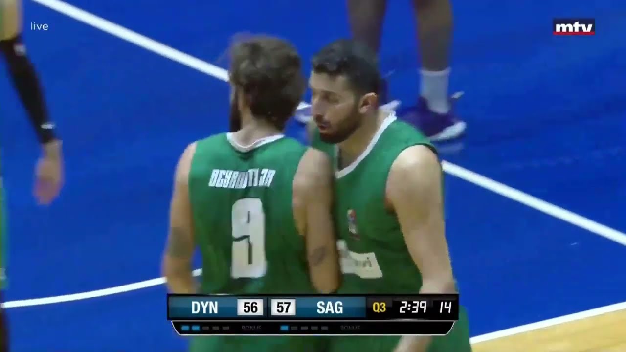Dynamo v/s Sagesse - Round 16 | Game Highlights - ملخص مباراة دينامو لبنان والحكمة