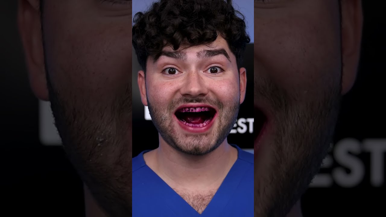 Tiny Vs Giant Dental Routine 