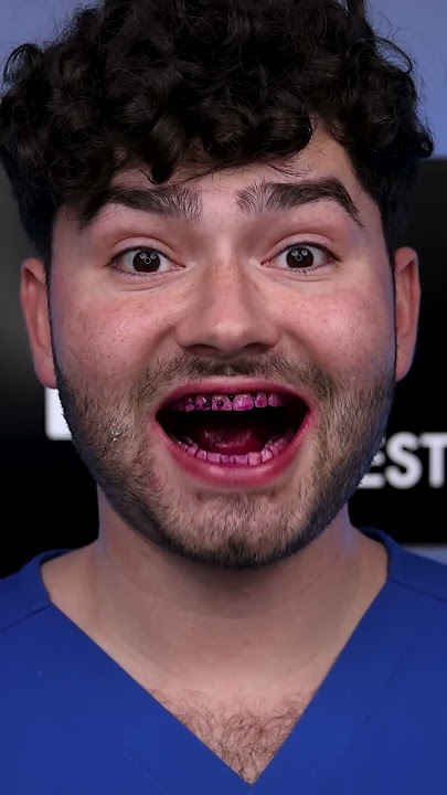 Tiny vs Giant Dental Routine !?