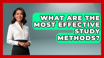 What Are The Most Effective Study Methods? - Ultimate Study Hacks