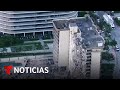 Colapsa parte de un edificio de 12 pisos en Miami Beach | Noticias Telemundo