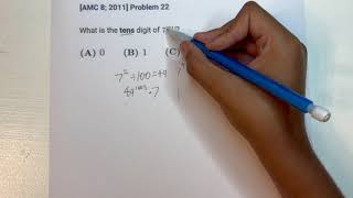 2011 AMC8 Question 22
