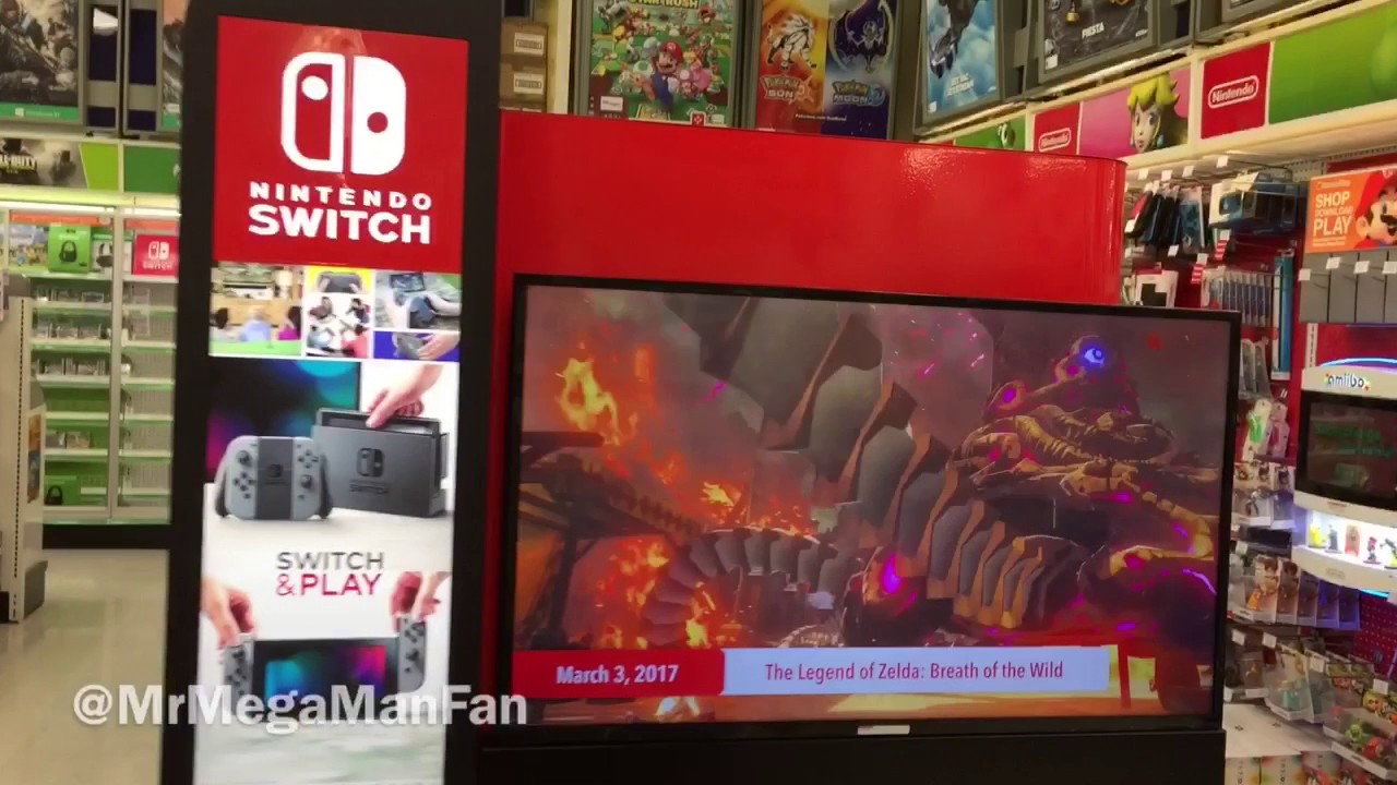 Toys R Us Nintendo Switch Display (Mar 