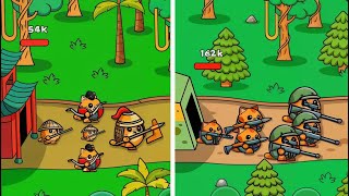 Cat Vs Dog Evolution game in MAX LEVEL ⭐ Merge games ( Cat Evolution, Cold War ) PART - 08 screenshot 4