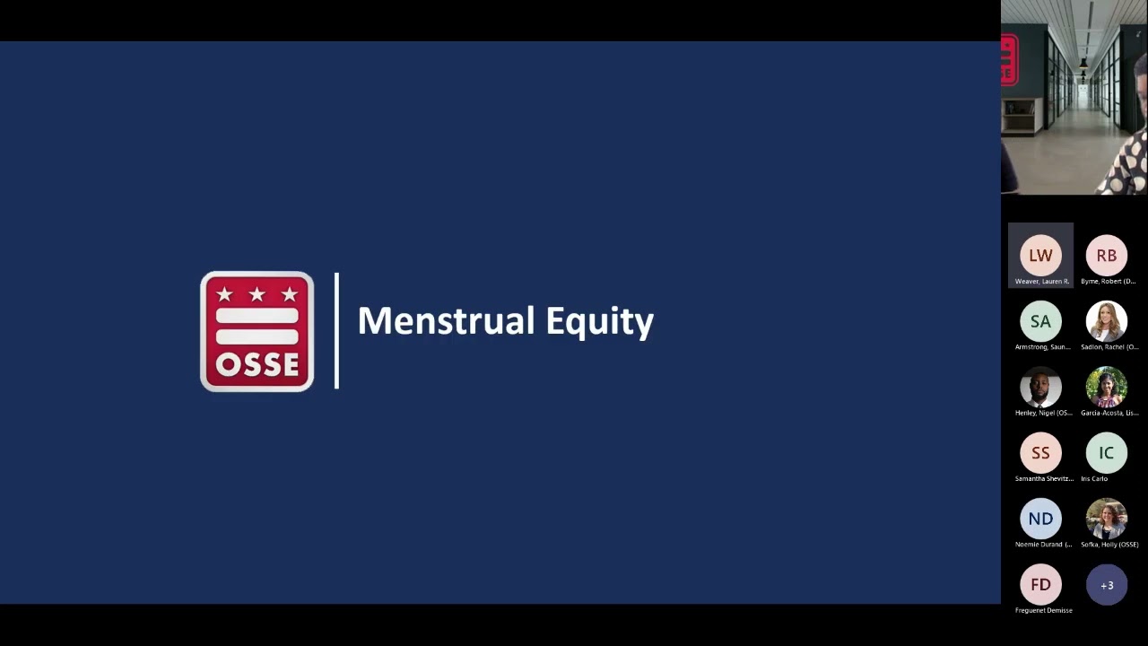 Menstrual Health Equity 101