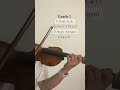 Grade 1 Violin | D major scale and arpeggio | #violin #suzuki #violinist #scale #arpeggio