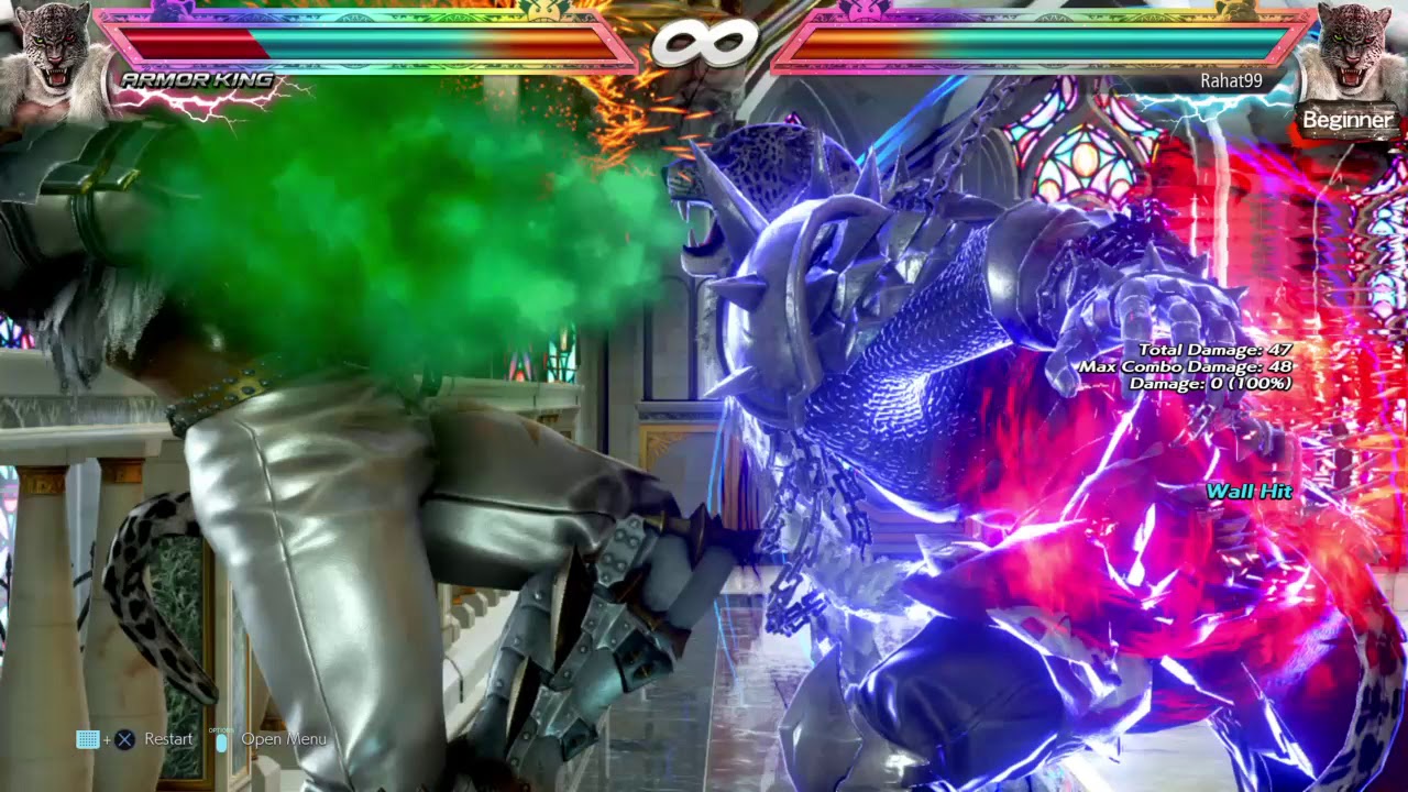 Armor King Season 4 Wall Combo