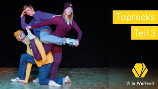 Breaking Tutorial | Toprocks: Basics Hip Hop Footworks #villabreakbasics
