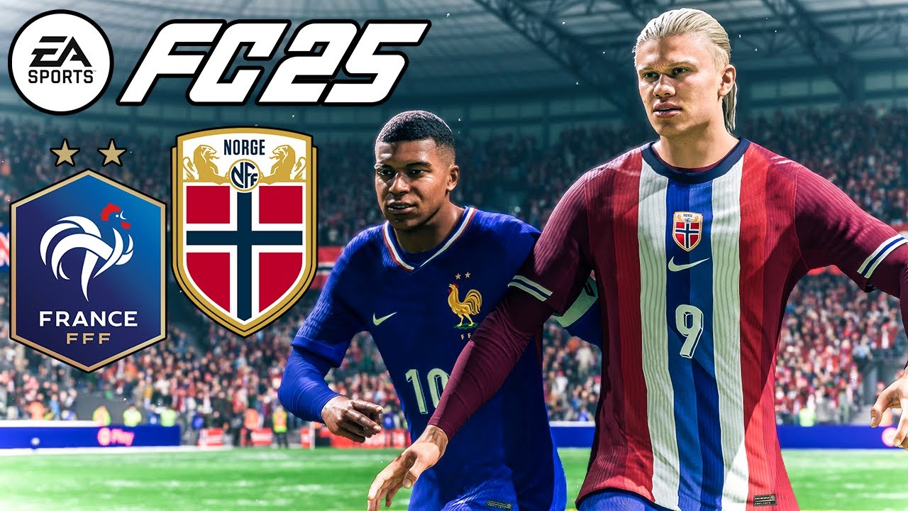 FRANCE - NORVÈGE | FC 25 PS5 Gameplay Difficulté Légende