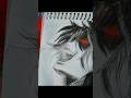 lighty lighty yes papa✨️ #lightyagami #deathnote #animedrawing #anime #art #ytshorts #youtubeshorts