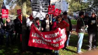 November 2, 2013: No to NHS privatisation at Brighton Hospitals march