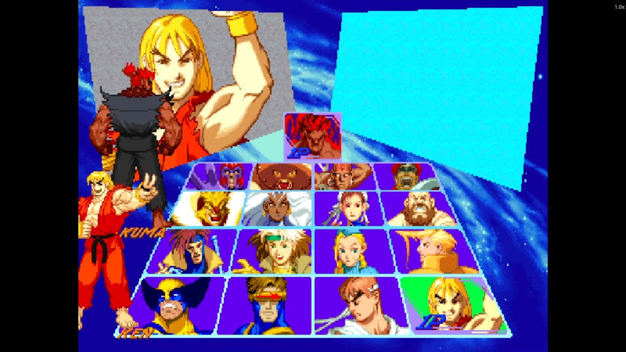 Akuma & Ken – Fire and Fury! | X-Men vs Street Fighter