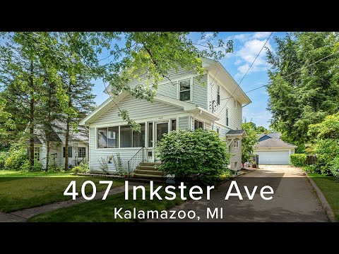 407 Inkster Ave, Kalamazoo, MI home video tour