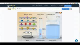 Density Lab Simulation Walkthrough