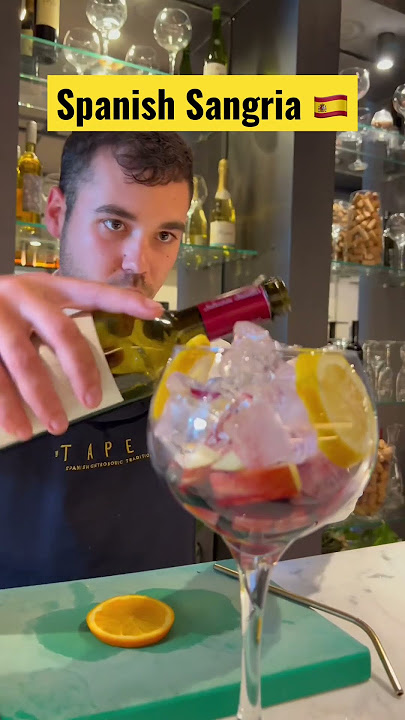 How to prepare Spanish Sangria?