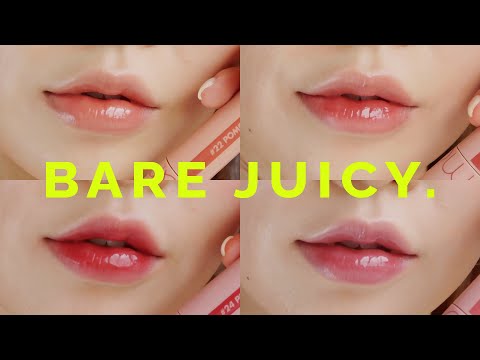 Video Romand Juicy Lasting Tint Swatches & Review ???? Bare... - youtube