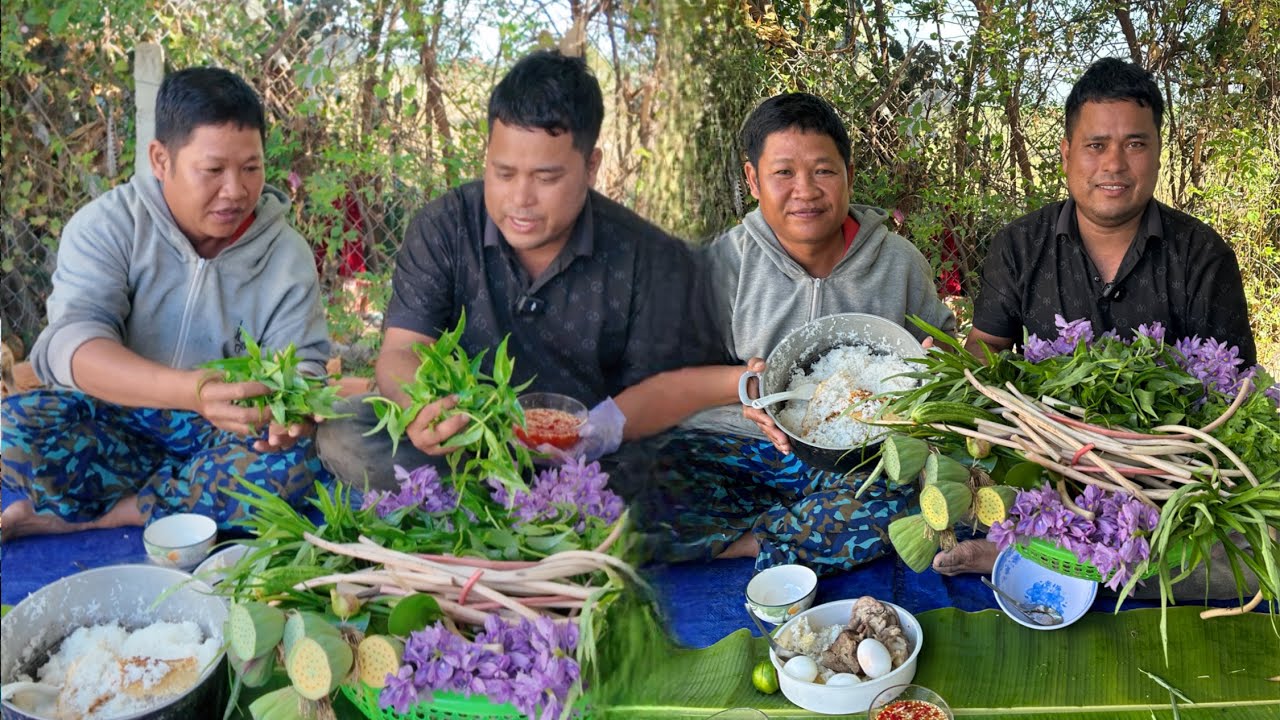 Cỏ này ăn ngon mà miền trung chưa thấy ai ăn đâu toàn hái cho bò 