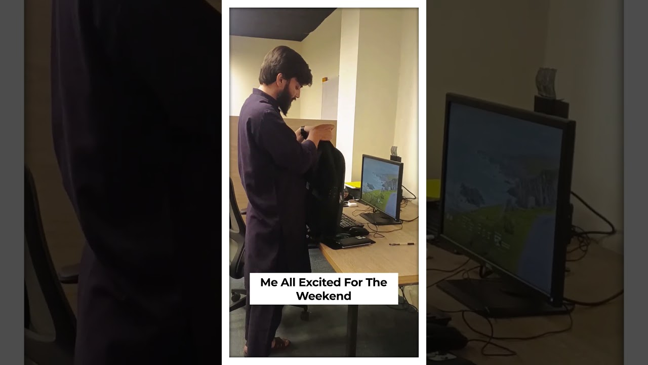 When the weekend passes by in a Flash and its Monday again